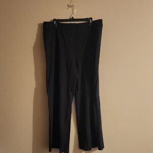Cato Black Wide Leg Women's Pants XL